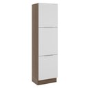 Ver imagem 1 de Paneleiro Madesa Stella 60 cm 3 Portas Rustic/Branco