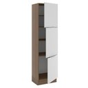 Ver imagem 5 de Paneleiro Madesa Stella 60 cm 3 Portas Rustic/Branco