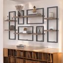 Ver imagem 1 de Kit de 8 Prateleiras Industrial Affara - Pleno