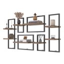 Ver imagem 2 de Kit de 8 Prateleiras Industrial Affara - Pleno