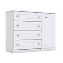 Ver imagem 1 de Cômoda Infantil Nova York Branco Hp – Henn