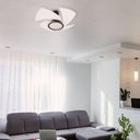 Ver imagem 2 de Ventilador de Teto Venti-Delta 130W 84 cm 4 Pás Marrom e Branco Tornado 220V