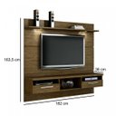 Ver imagem 4 de Estante Home Theater Suspenso para TV até 60 Polegadas Evidence Moderno Valdemóveis