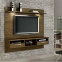 Ver imagem 2 de Estante Home Theater Suspenso para TV até 60 Polegadas Evidence Moderno Valdemóveis