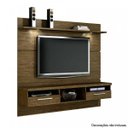 Ver imagem 3 de Estante Home Theater Suspenso para TV até 60 Polegadas Evidence Moderno Valdemóveis