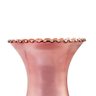 Vaso De Vidro Rose Gold Flores Decoração Mediterraneo - 2