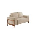 Ver imagem 4 de Sofá 2x3 Lugares Verona Meu Sofá Online A294 Linho Creme