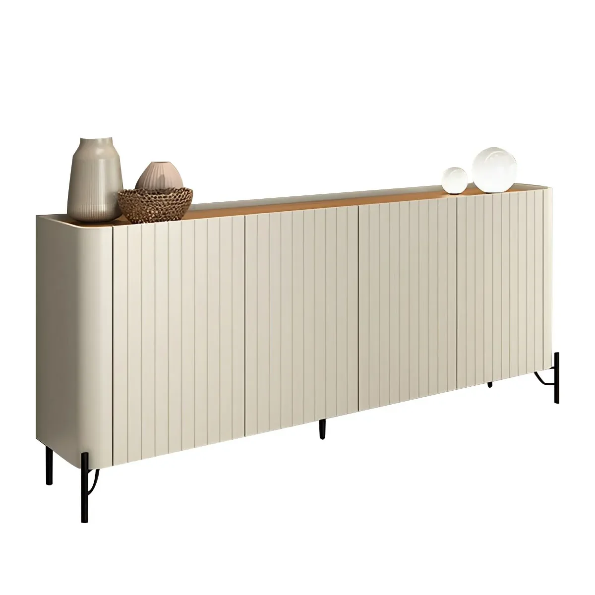 Ver imagem 2 de Buffet MDF com Porta Brise L180 X A81,5cm