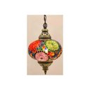 Ver imagem 2 de Lustre De Mosaico Turco Autêntico - Mix Color C7946