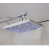 Ducha Led Quadrada Square 8mm - 25cm x 25cm - 1