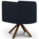 Ver imagem 3 de 2 Poltronas Base Giromad Madeira Betina C-05 Preto Domi