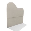 Ver imagem 4 de Cabeceira Casal Queen Estofada para Cama Box em Buclé