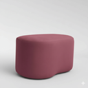 Ver imagem 2 de Puff Orgânico Feijão Curvo Redondo Confortável Sala Moderno Suede