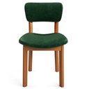 Ver imagem 3 de Mesa para Sala de Jantar Valência com 06 Cadeiras Sala de Jantar Dara L02 Couríssimo Verde Musgo - L
