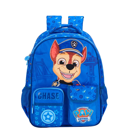 Mochila Escolar de Costas Patrulha Canina Chase Luxo 15352