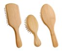 Ver imagem 2 de Kit Pente - Escova de Cabelo de Bambu 6 Itens