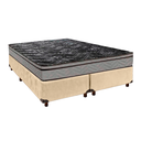 Ver imagem 1 de Cama Box Blindado Casal + Colchão D28 Conforto Paropas