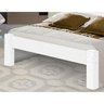 Cama de Casal Larissa JM Barreto Branco com Preto - 4