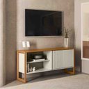 Ver imagem 2 de Rack Gold Nature/ Off White Linea 810003057-207039