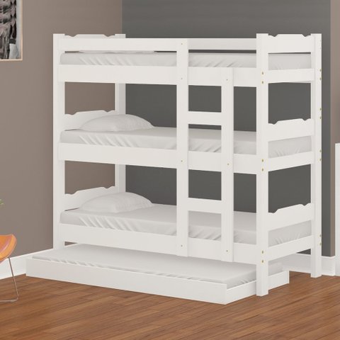 Treliche com Auxiliar em Madeira Maciça Esmeralda