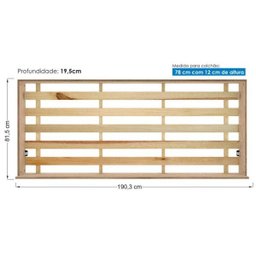 Cama Auxiliar Solteiro Básica Santos Andirá Atacama - 2