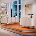 Ver imagem 1 de Balcão Aparador Buffet Saluti e Benvenuto Off White - Hb Móveis