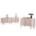 Ver imagem 2 de Balcão Aparador Buffet Saluti e Benvenuto Off White - Hb Móveis