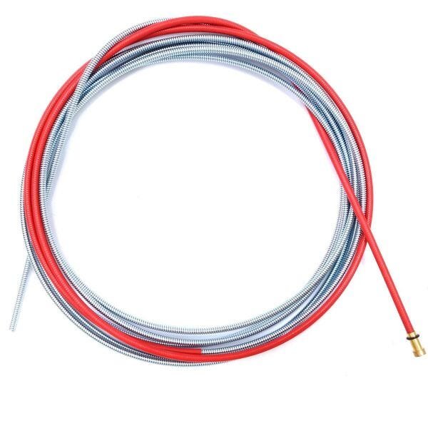 Conduíte para Tocha Mig / Mag 5,0 Metros para Arame 0,9mm A 1,2mm (Vermelho) - Brax - 1
