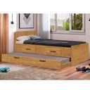 Ver imagem 3 de Cama de Solteiro Cindy com Gaveta e Cama Auxiliar Jea Móveis