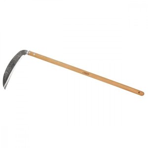 Foicinha para Arroz em Aço com Cabo de Madeira 60 Cm