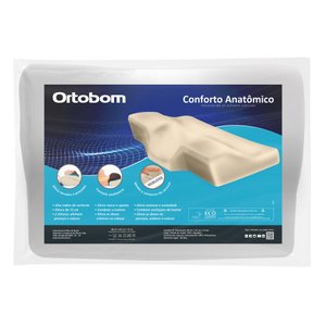 Travesseiro Nasa Cervical Conforto Anatômico 52x38x12 Ortobom