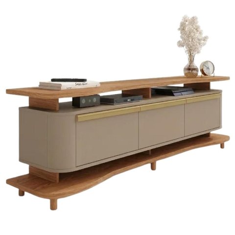 Rack Bancada TV 75 pol 180 cm Guarapari Fendi Freijo Bechara