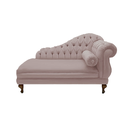 Ver imagem 1 de Recamier Sofá Esquerdo Larissa 150cm Sala Suede Rose - Incasa Decor