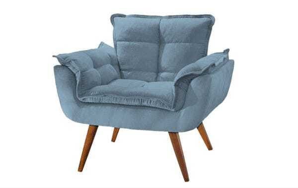 Poltrona Opala Azul Bb 1 Lugar Akisalla Móveis é boa?