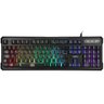 Teclado Gaming Flakes Power Battle FLKT001 Portugues USB com Backlight - Preto - 1