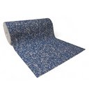 Ver imagem 2 de Tapete Passadeira Emborrachada Pvc Antiderrapante 0,65x4,00m Textura Azul Cinza