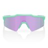 Óculos Ciclismo 100% Speedcraft Soft Tact Mint Hiper Lavender Mirror Lens - 3