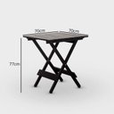 Ver imagem 3 de Mesa para Jardim Dobrável 70cm X 70cm