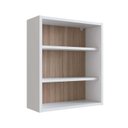 Ver imagem 2 de Armário Banheiro 41,5cm com Porta e Espelho Branco/montana Slim B850