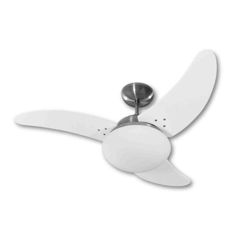 Ventilador de Teto 220 V Solano Aço Escovado Tron 51.01-1023