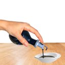 Ver imagem 3 de Kit 30 Jarra Porta Shoyu Amassada Sushi Preto Bico Dosador