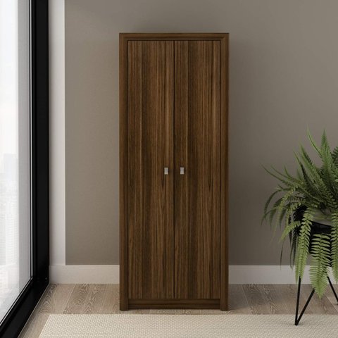 Armário para Escritório com 2 Portas 60cm ME4105 Tecno Mobili - Nogal