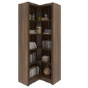 Ver imagem 4 de Armário de Canto 68x68cm 4 Prateleiras Me4132 Tecno Mobili - Nogal