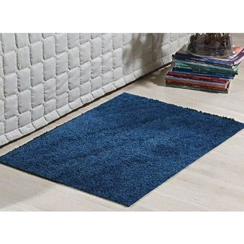 Tapete Passadeira Classic 66 x 120cm Azul Jeans