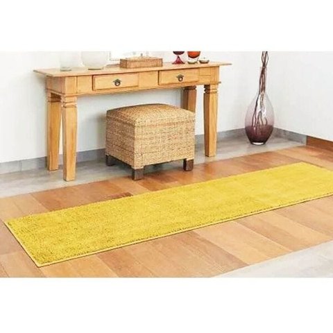 Tapete Passadeira Classic 50 x 180cm Amarelo