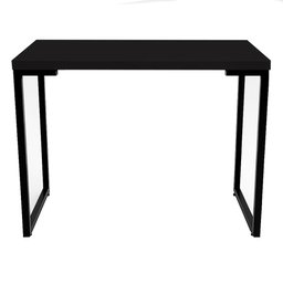 Mesa para Computador Industrial Preto 90cm Base Metálica Preta - Vallisa Decor - 3