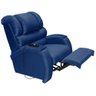 Poltrona do Papai Retrátil com Controle Imperial Império Estofados Azul Marinho - 2