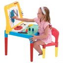 Ver imagem 2 de Mesa Infantil Pequeno Artista Com Cadeira E Quadro 9052 - Bell Toy