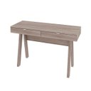 Ver imagem 4 de Mesa para Escritório Pés Retrô 2 Gavetas ME4128 Tecno Mobili - Carvalho