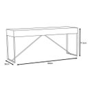 Ver imagem 4 de Aparador Rústico Hanny Grafite/Rustic Brown